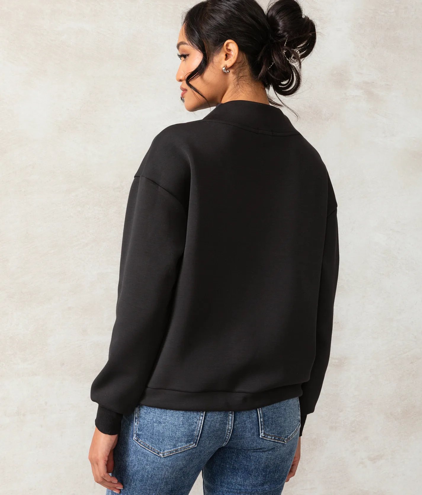 Buckle Black Mae Cowl Pullover Black Outlet