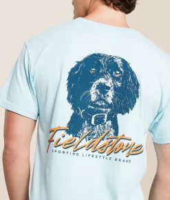 Tops|Graphic T-Shirts | Fieldstone Major Mischief T-Shirt Chambray
