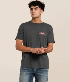 Tops|Graphic T-Shirts | RVCA Major T-Shirt Black