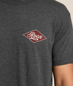 Tops|Graphic T-Shirts | RVCA Major T-Shirt Black