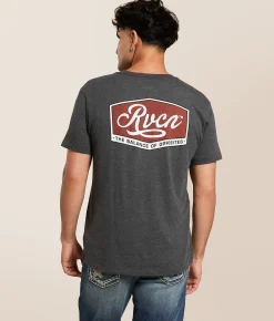 Tops|Graphic T-Shirts | RVCA Major T-Shirt Black