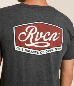 Tops|Graphic T-Shirts | RVCA Major T-Shirt Black