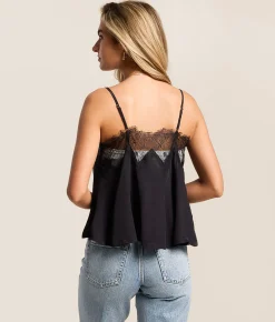 Tops | Free People Make Me Yours Tank Top Black