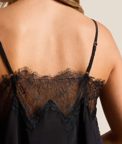 Tops | Free People Make Me Yours Tank Top Black