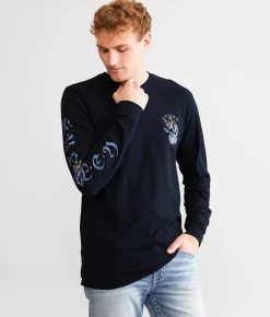 Graphic T-Shirts | Sullen Make Your Luck T-Shirt Obsidian