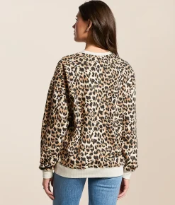 Goodie Two Sleeves Makin' Cowboys Cry Pullover Cheetah Best