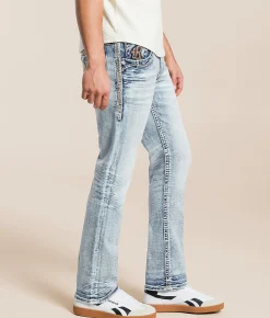 Rock Revival Malachi Slim Straight Stretch Jean Malachi SJ202 Sale