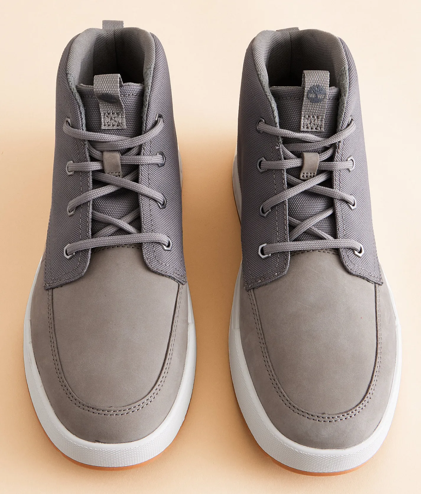 Timberland® Maple Grove Leather Sneaker Medium Grey Nubuck