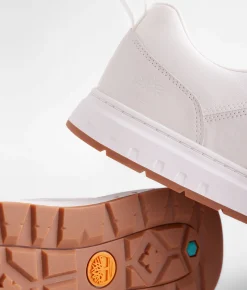 Timberland® Maple Grove Sneaker White Full-Grain Clearance