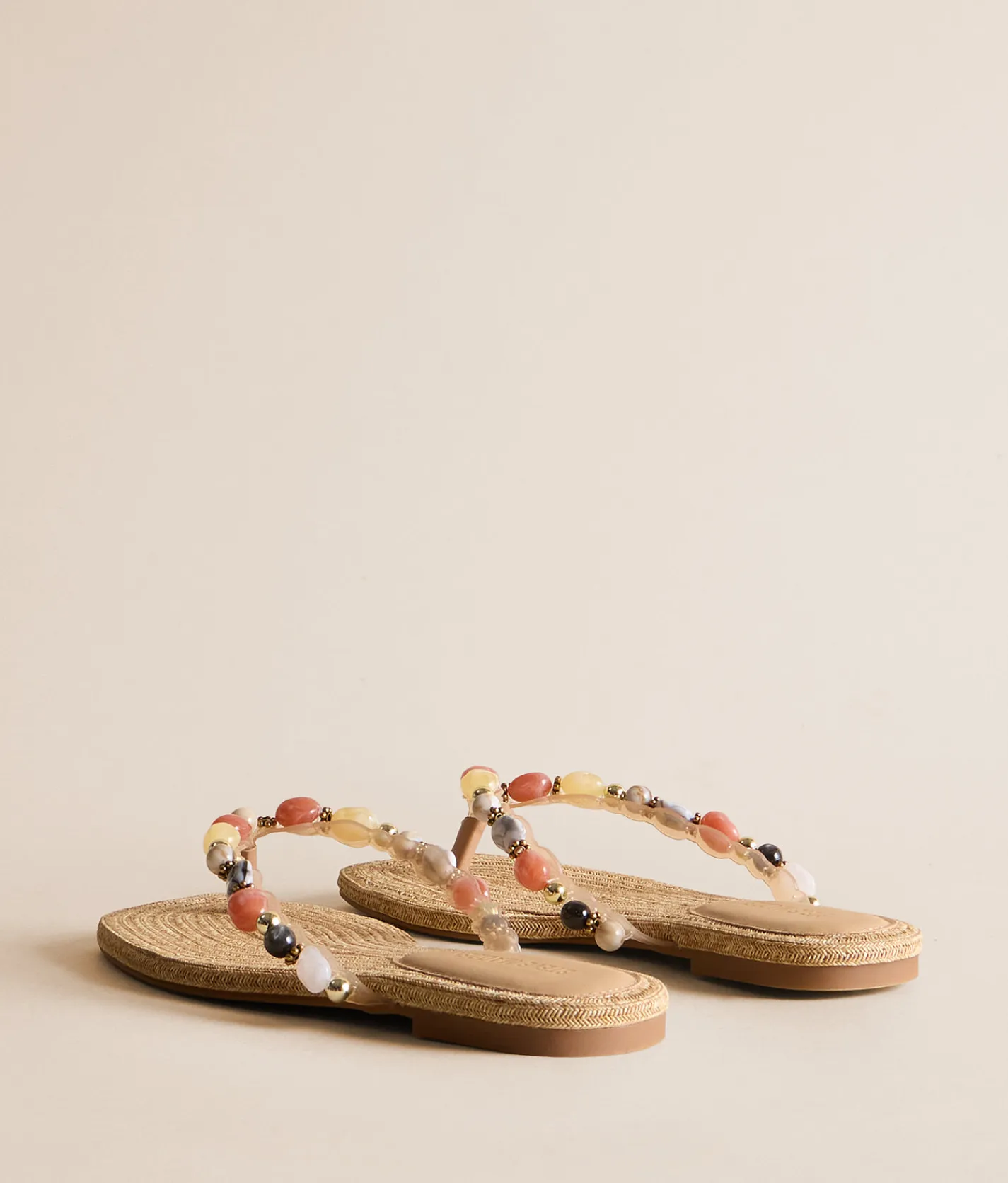 Steve Madden Marble Sandal Natural Multi Sale