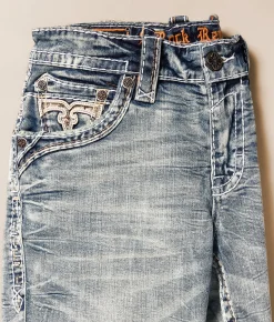 Rock Revival Marcelo Stretch Short Marcelo H206 New