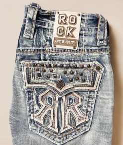 Rock Revival Marcelo Stretch Short Marcelo H206 New