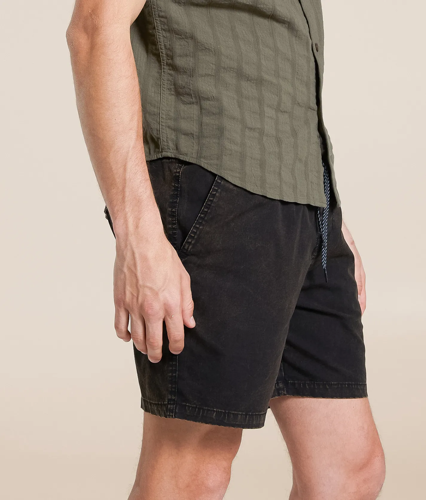 Bottoms|Shorts | Billabong Mario Stretch Short Black