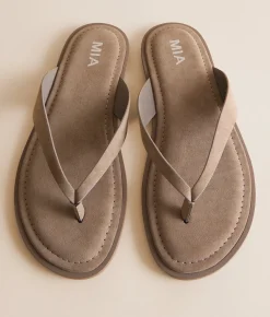 Shoes | Mia Maritzza Flip Flop Taupe