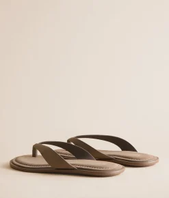 Shoes | Mia Maritzza Flip Flop Taupe