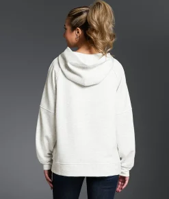 Buckle Black Marled Hoodie Heather Grey Discount