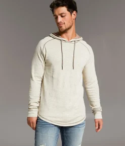 Tops | BKE Marled Hoodie Oatmeal