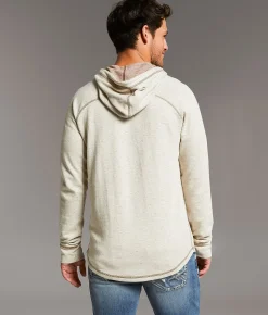 Tops | BKE Marled Hoodie Oatmeal