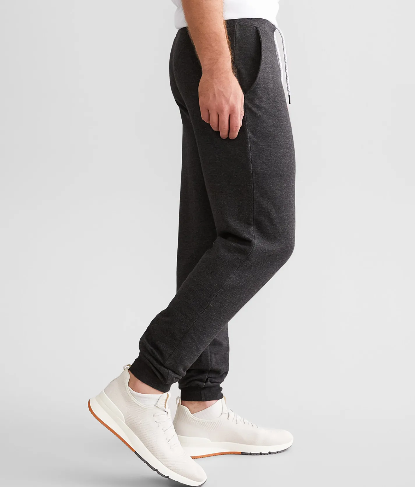 BKE Marled Knit Jogger Oatmeal Outlet