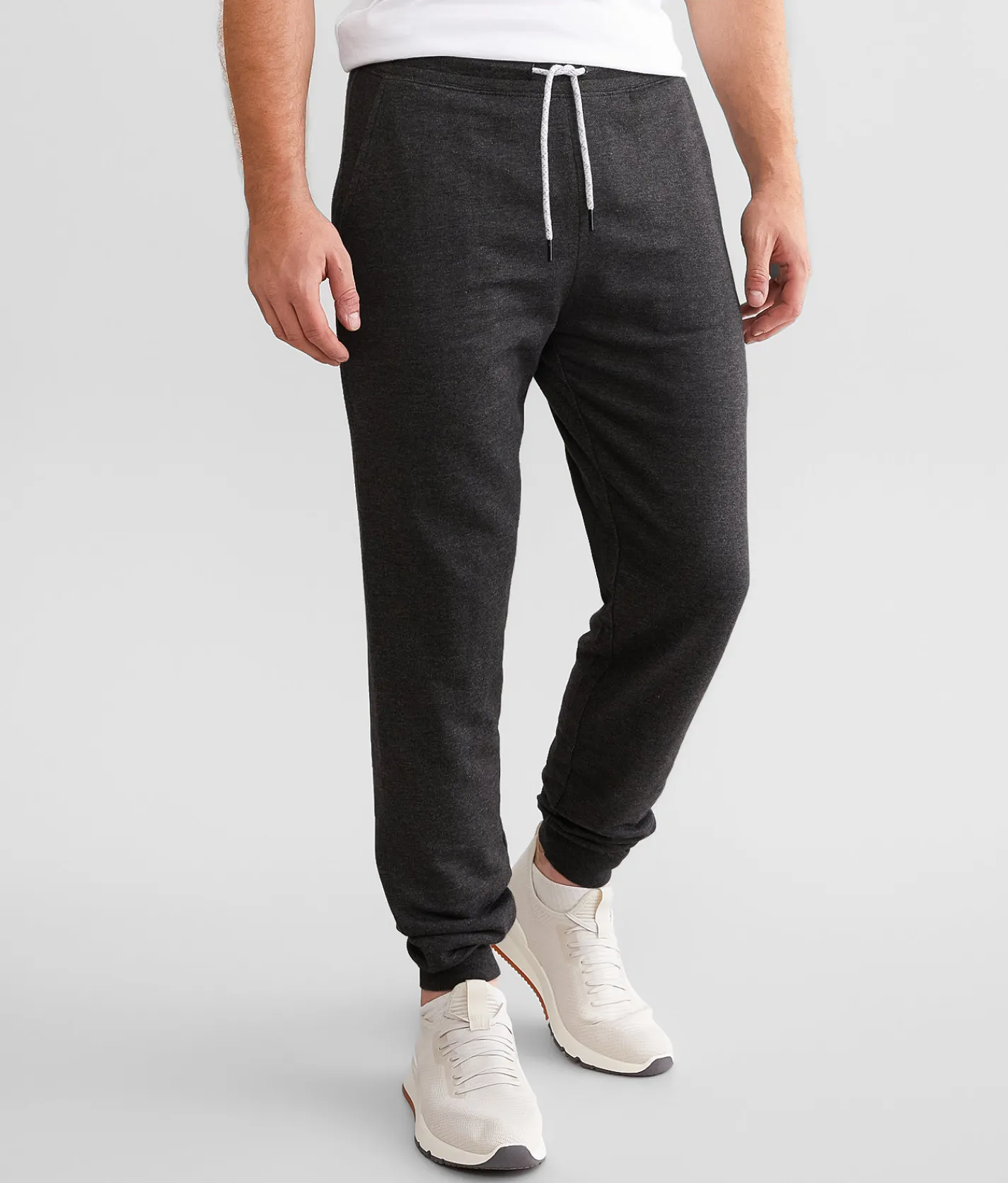 BKE Marled Knit Jogger Oatmeal Outlet