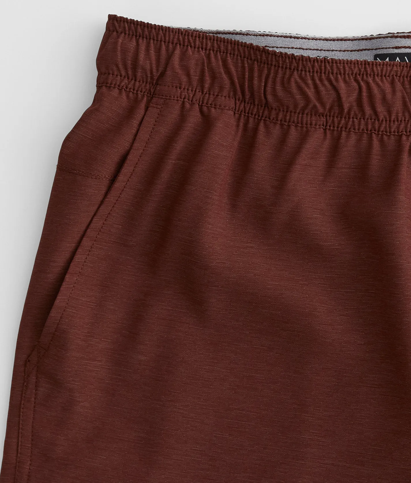 Maven Co-op Marled Performance Stretch Short Maroon Discount