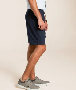 Departwest Marled Stretch Short Navy Outlet