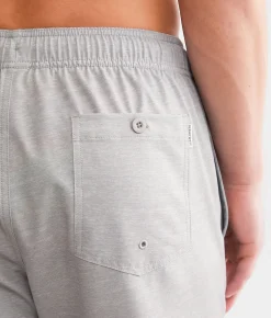 Departwest Marled Stretch Swim Trunks Grey Best