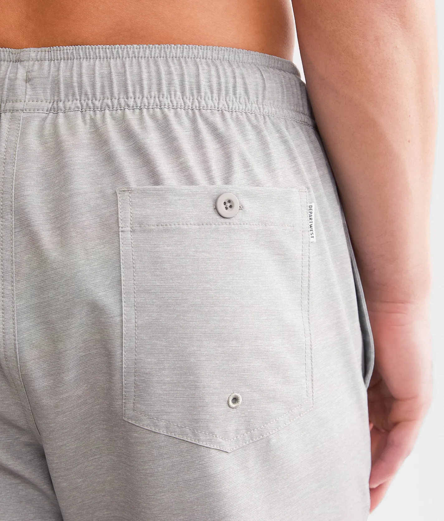 Departwest Marled Stretch Swim Trunks Grey Best