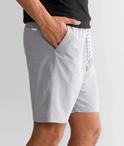 Departwest Marled Stretch Walkshort Chiseled Stone Online