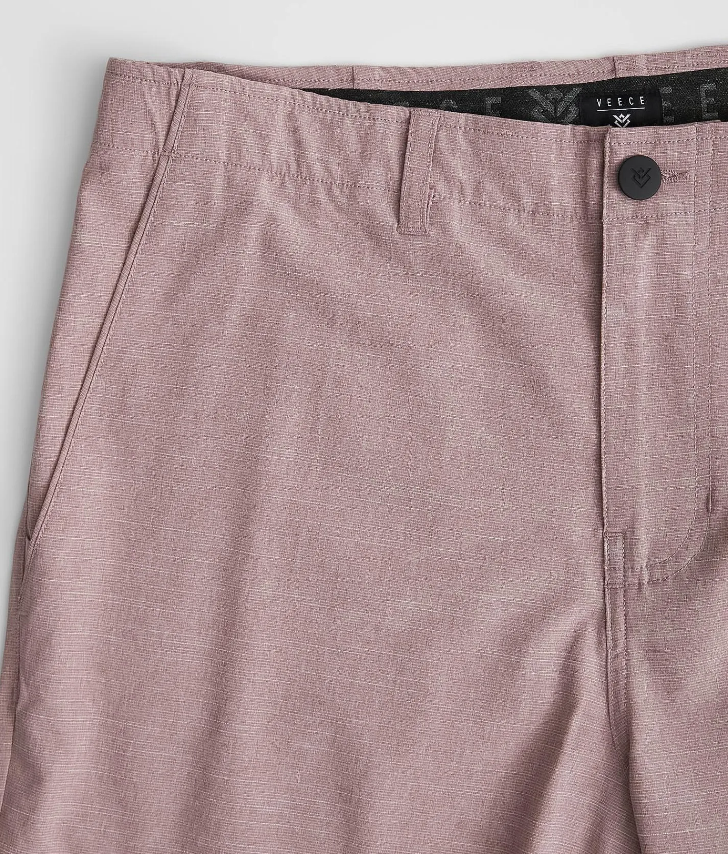 Veece Marled Stretch Walkshort Wine Sale