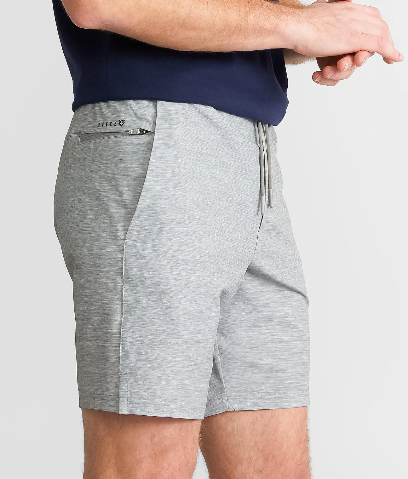 Veece Marled Stretch Walkshort Grey Sale