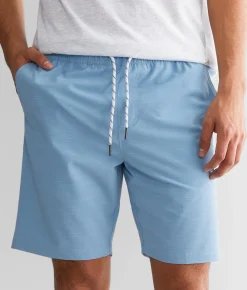 Bottoms|Shorts | Departwest Marled Stretch Walkshort Glacier Lake