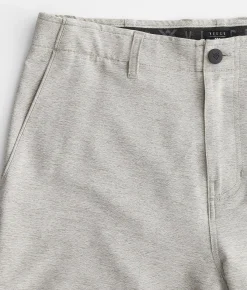 Veece Marled Stretch Walkshort Heather Olive Outlet