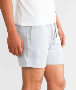 Departwest Marled Stretch Walkshort Light Grey Clearance