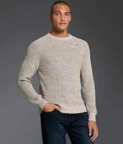 Outpost Makers Marled Sweater Grey Combo Outlet