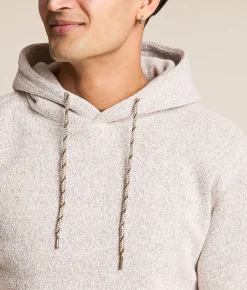 Departwest Marl Hooded Sweatshirt Teak Online