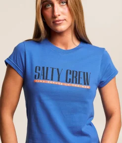 Tops | Salty Crew Marlin Paradise T-Shirt Bold Blue