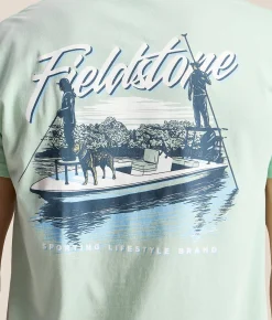 Tops|Graphic T-Shirts | Fieldstone Marsh Run T-Shirt Island Reef