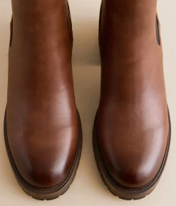 Shoes | Mia Martelli Vintage Lug Ankle Boot Brown