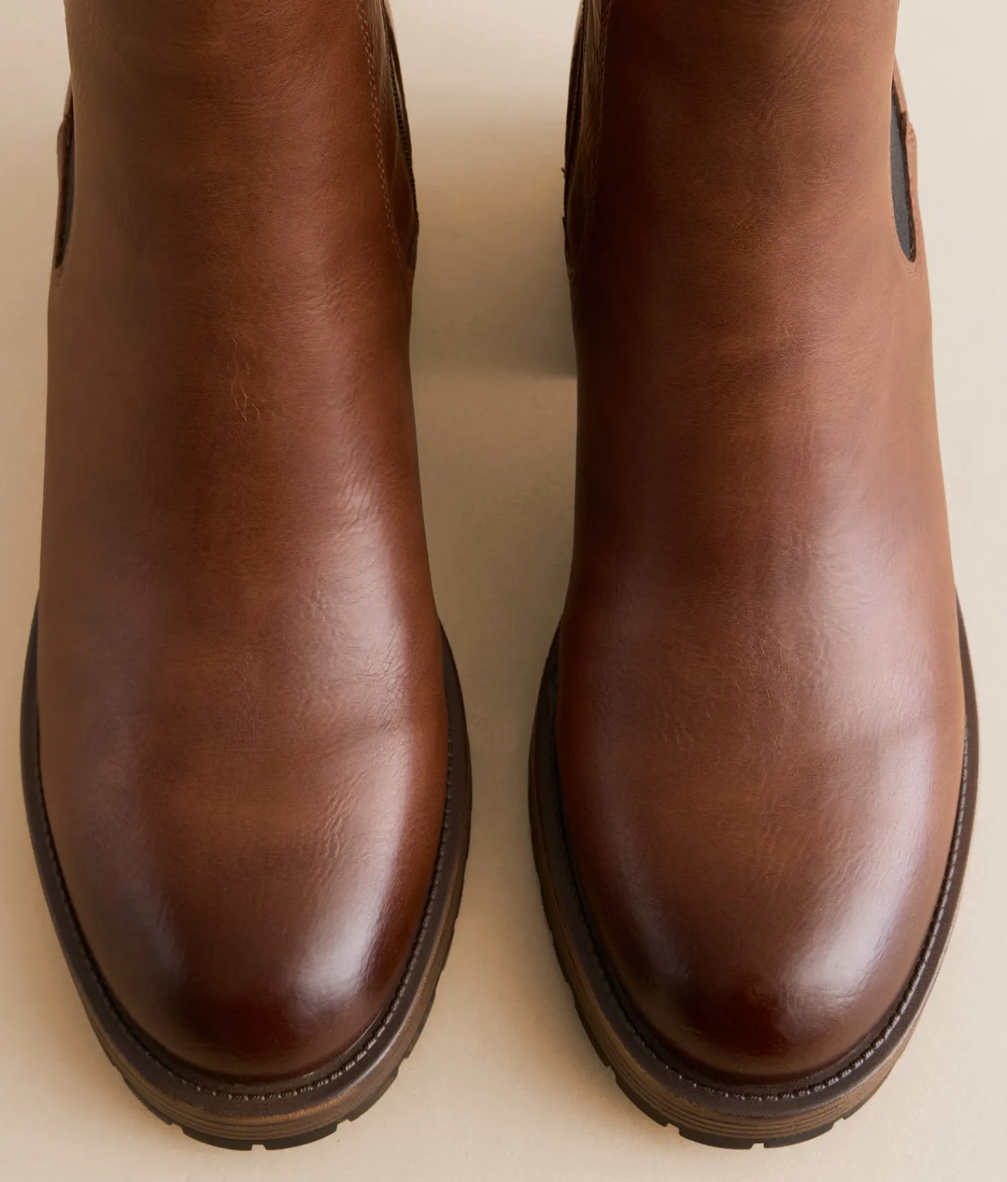 Shoes | Mia Martelli Vintage Lug Ankle Boot Brown