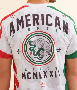 American Fighter Martines Jersey T-Shirt White Multi Online
