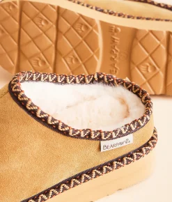 Shoes | Bearpaw Martis Deco II Leather Slipper Iced Coffee