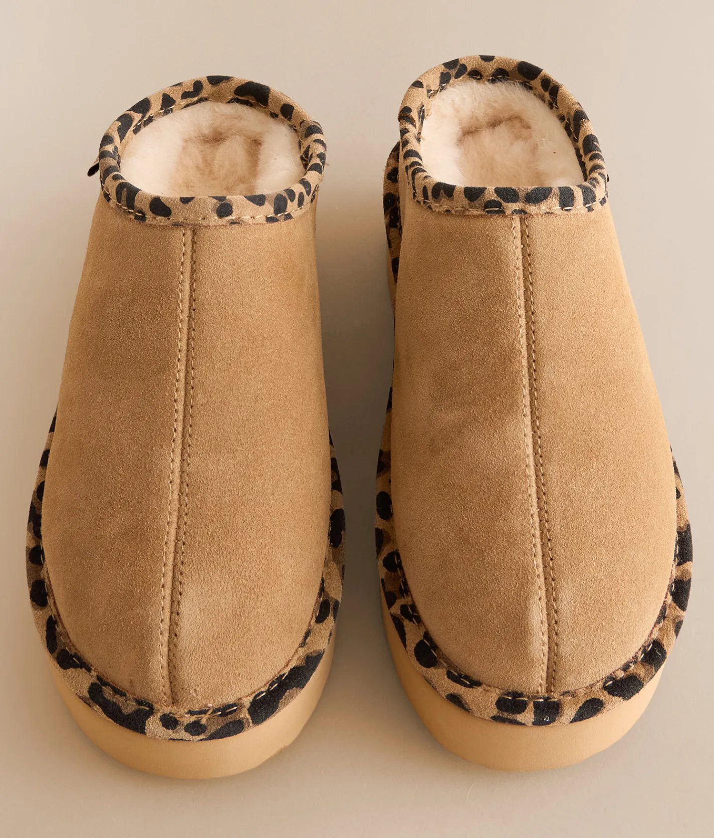 Shoes | Bearpaw Martis Leather Slipper Birch Leopard