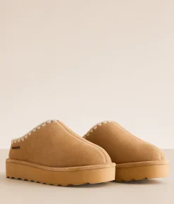 Bearpaw Martis Suede Slipper Iced Coffee Sale