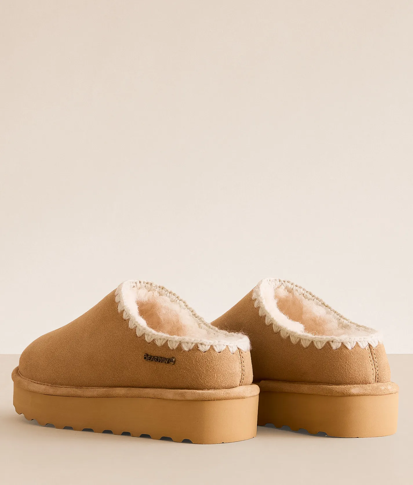 Bearpaw Martis Suede Slipper Iced Coffee Sale