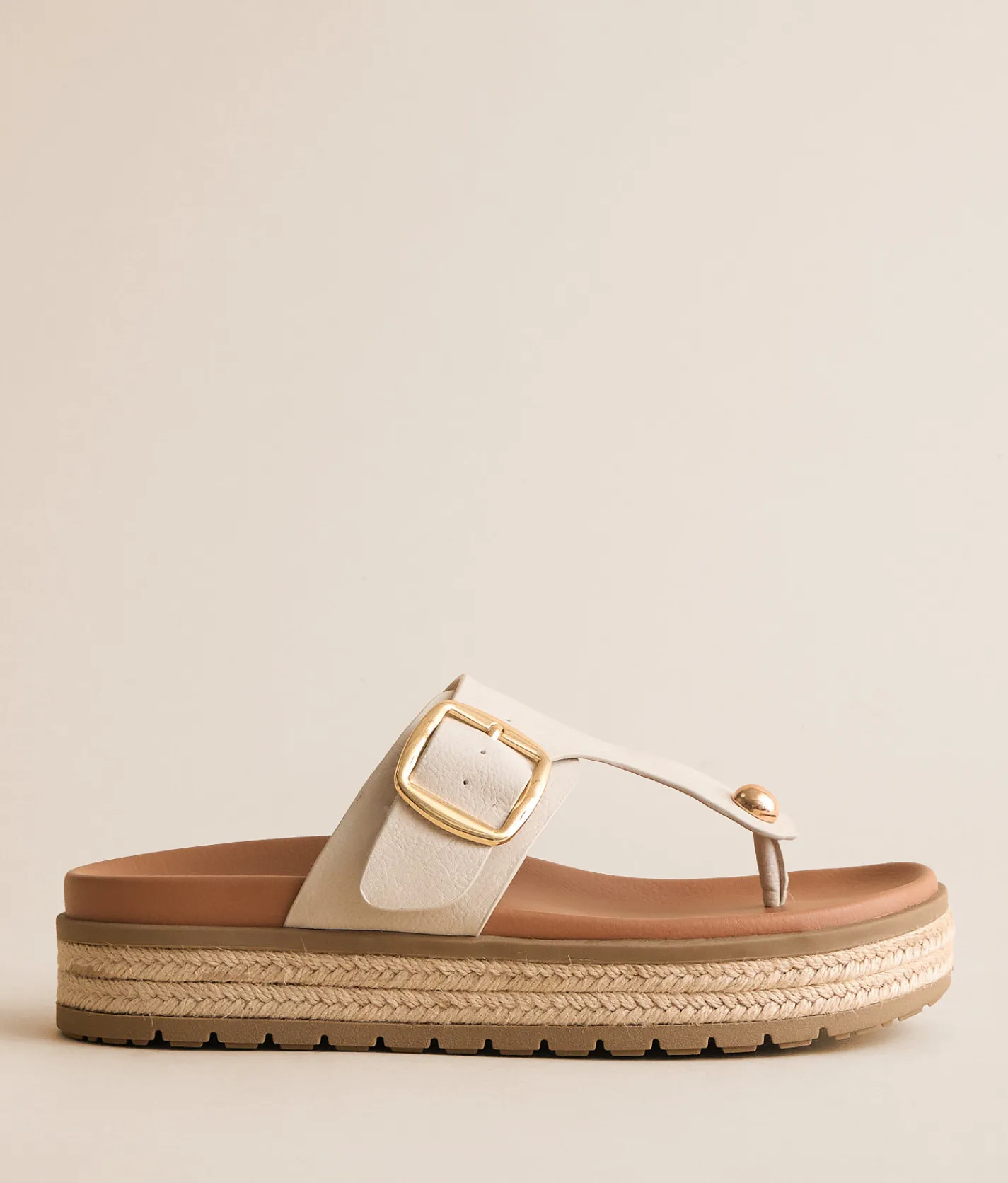 Shoes | Mia Marylynne Raffia Sandal Ecru