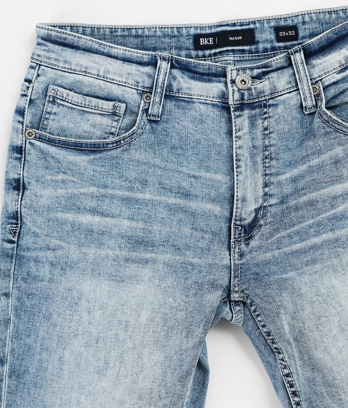 BKE Mason Tapered Stretch Jean Ruby Best