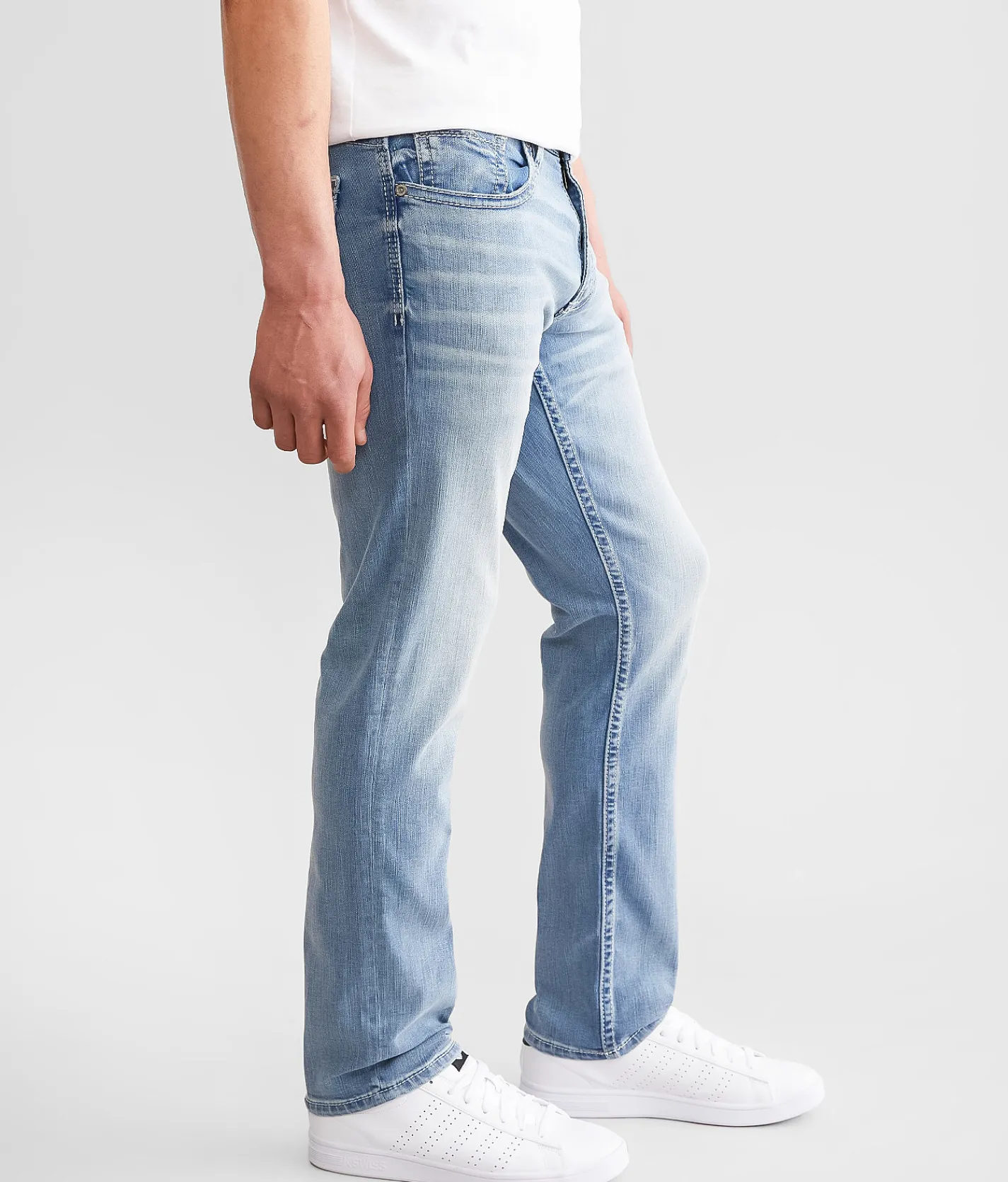BKE Mason Taper Stretch Jean Emmental Hot