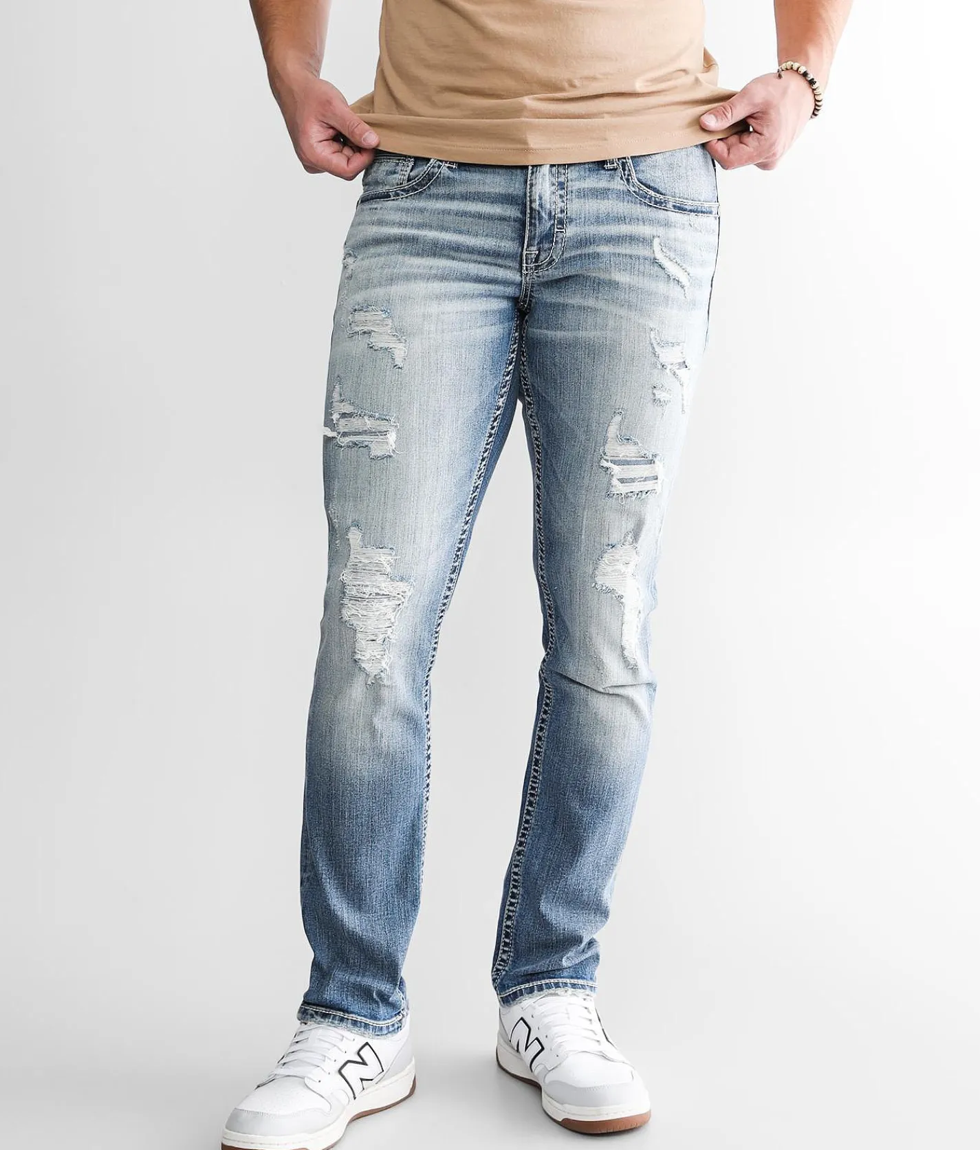 Sale Jeans|Bottoms | BKE Mason Taper Stretch Jean Worgul 3