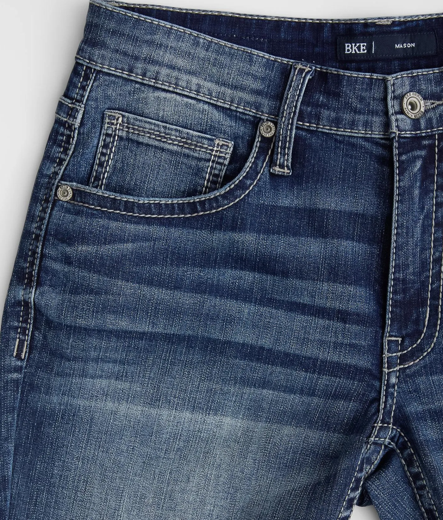 BKE Mason Taper Stretch Jean Daveric Discount